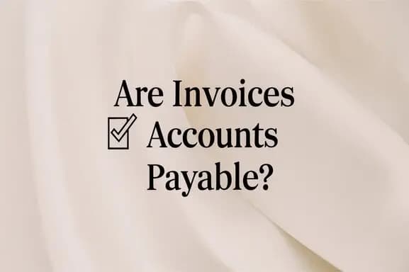 Are Invoices Accounts Payable?