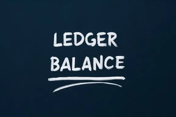 What Does Ledger Balance Mean ?
