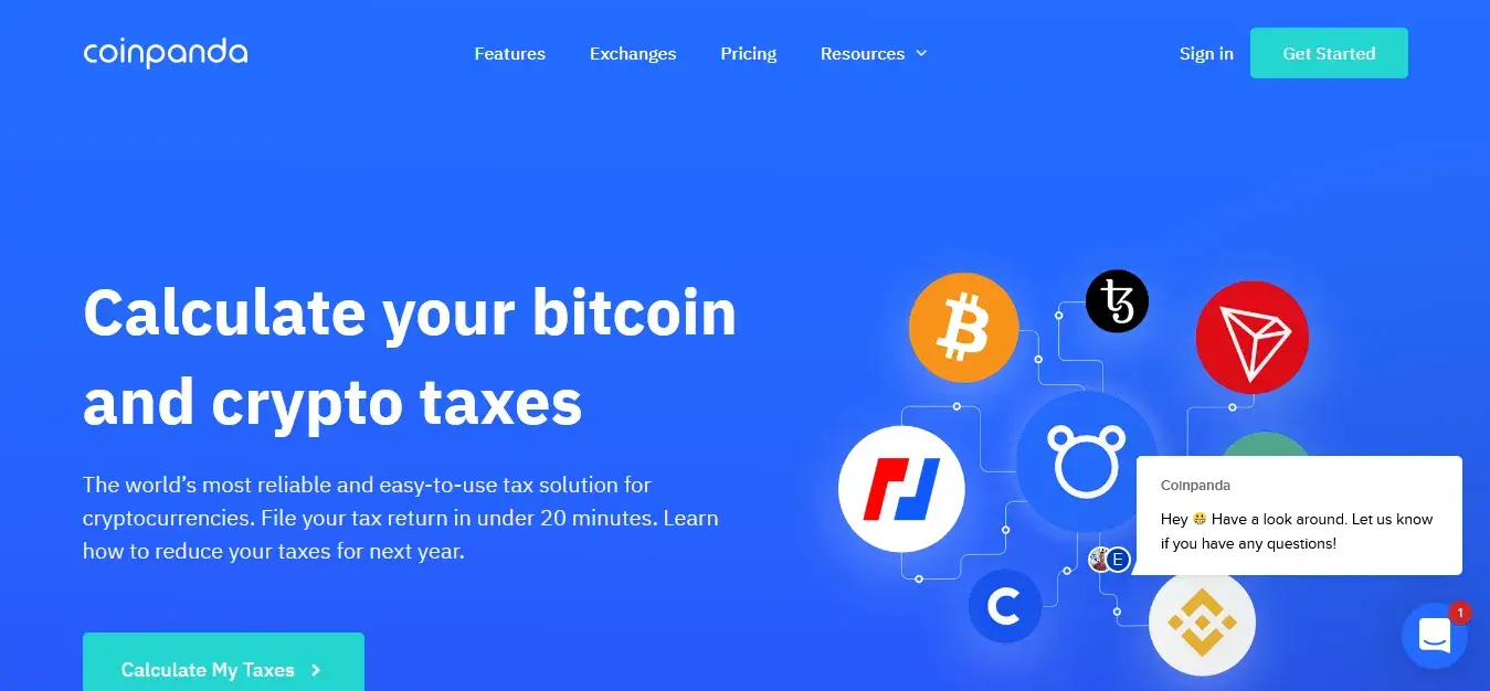 Coinpanda Free Crypto Tax Software