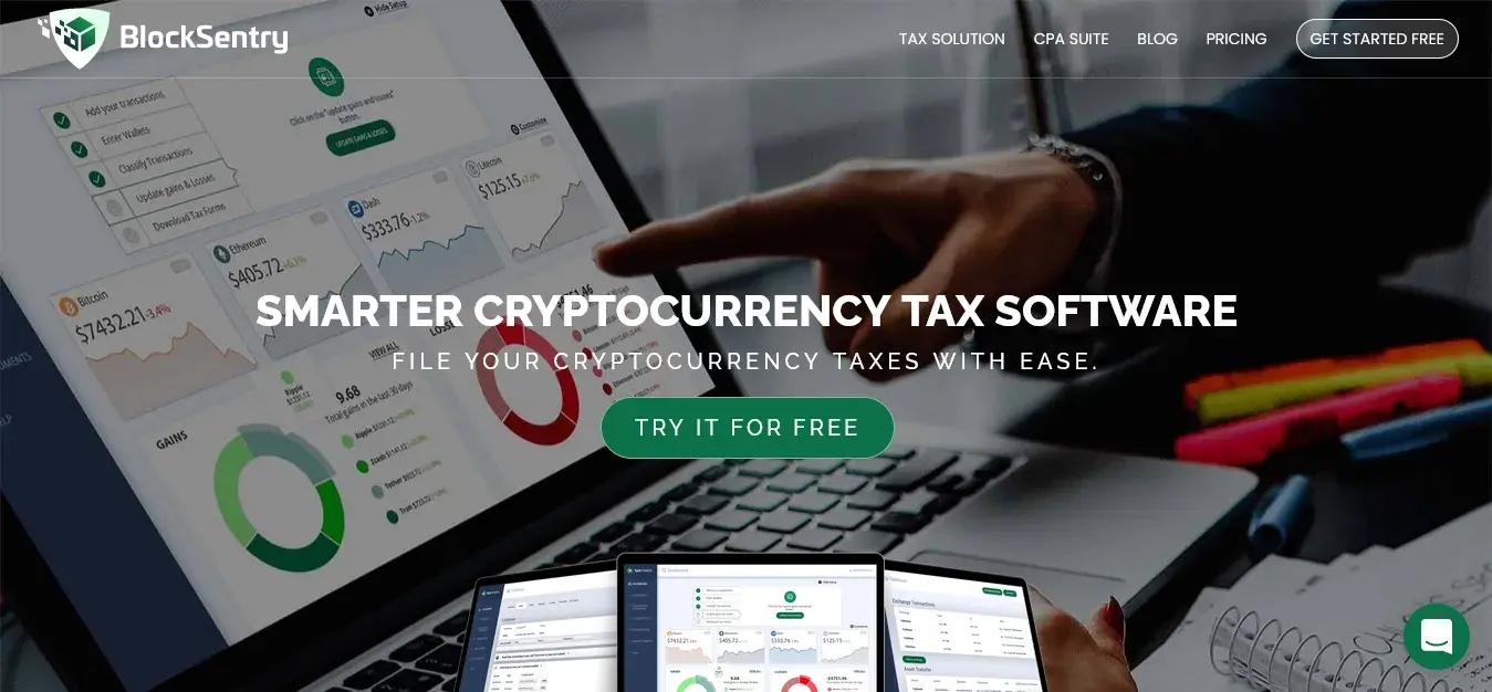 Crypto Tax Software BlockSentry
