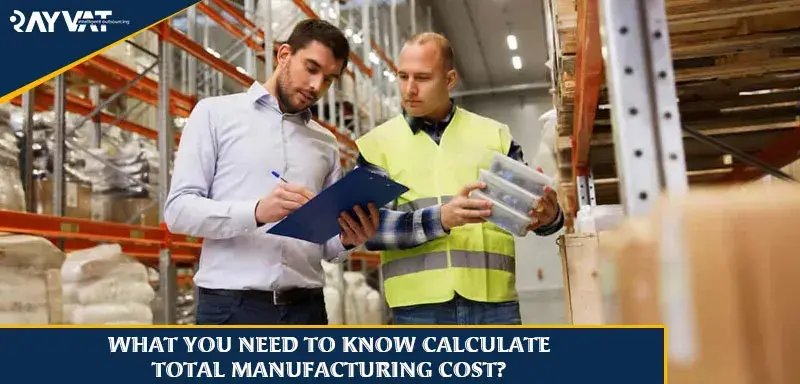 Calculate Total Manufacturing Cost